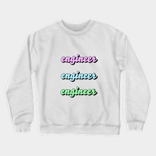 Engineer Design Crewneck Sweatshirt